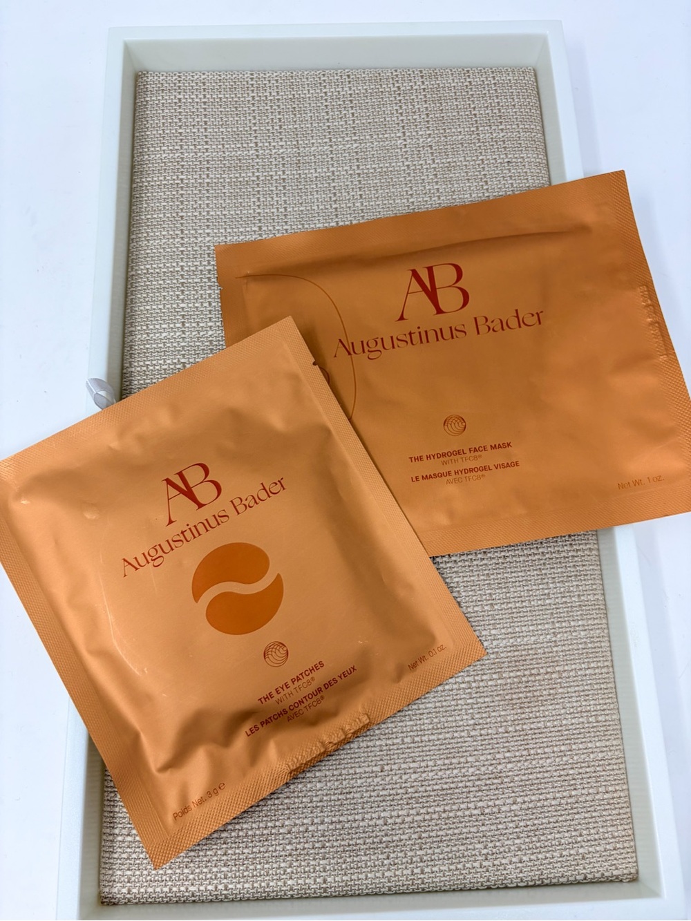 Augustinus Bader The Hydrogel Face and Eye Patch Bundle, Brand New, MSRP $81